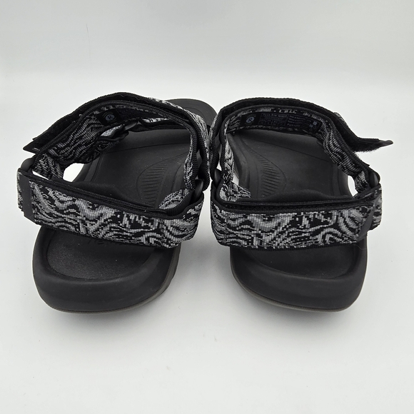 Teva Hurricane XLT2 Men's Hiking Velcro Strap Sandals, Like-new, Magma Black, 10 - Picture 5 of 13